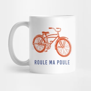 French expression for riding a bike Mug